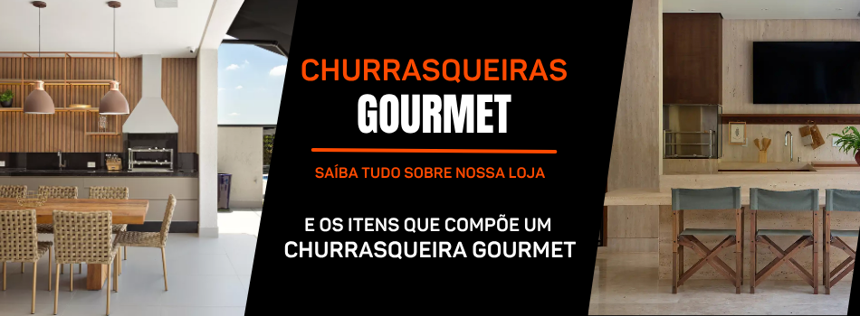 Churrasqueira Gourmet Premium em Inox