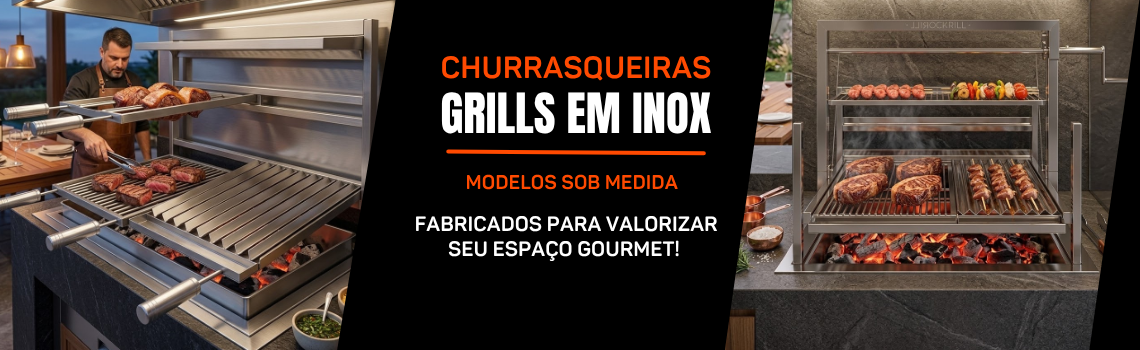 Churrasqueiras em Inox Sob Medida
