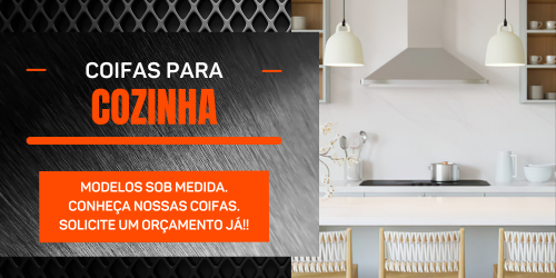 Conheça nossas Coifas de Cozinha sob medida