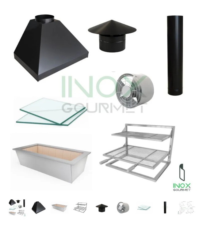 KIT CHURRASQUEIRA GOURMET - KIT CHURRASQUEIRA GOURMET