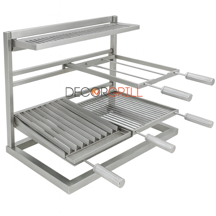 Churrasqueira Grill Suspenso Viper em Inox 304