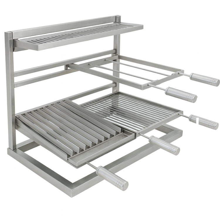 CHURRASQUEIRA GRILL SUSPENSO VIPER EM INOX 304 G DECORGRILL - CHURRASQUEIRA GRILL SUSPENSO VIPER EM INOX 304 G DECORGRILL