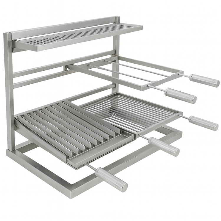 Churrasqueira Grill Suspenso Viper em Inox 304 - Churrasqueira Grill Suspenso Viper em Inox 304