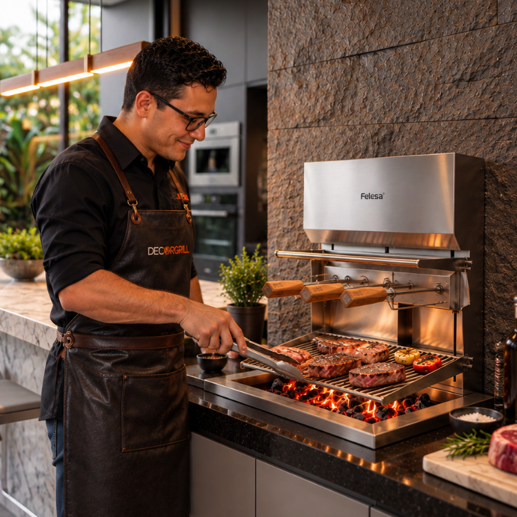 Com dúvidas para escolher sua Churrasqueira Automática Felesa Versa Grill?