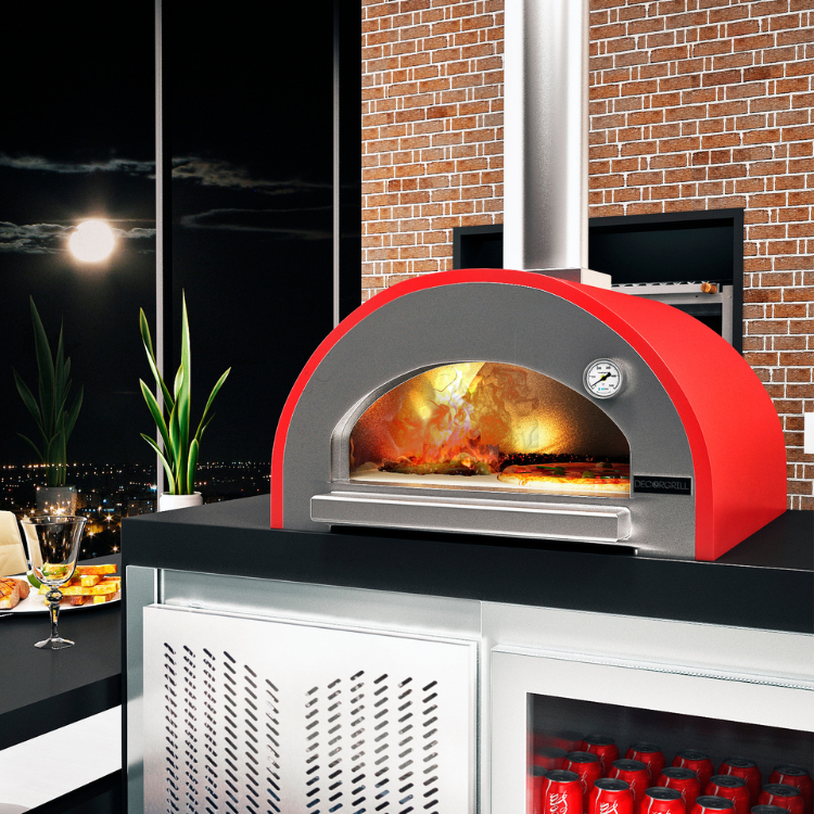 FORNO DE PIZZA A LENHA GIOTTO DECORGRILL - FORNO DE PIZZA A LENHA GIOTTO DECORGRILL