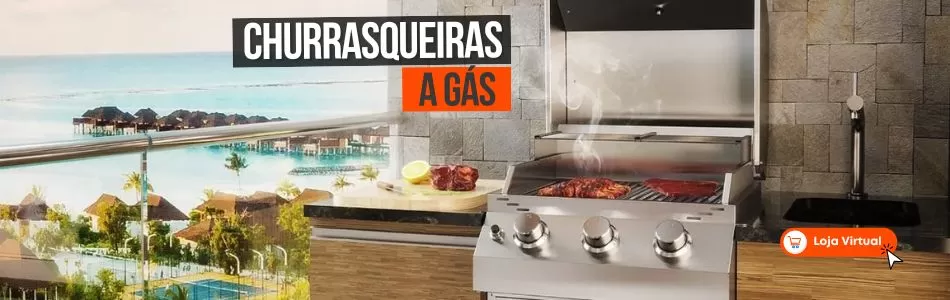 Churrasqueiras A Gas De Embutir Em Inox