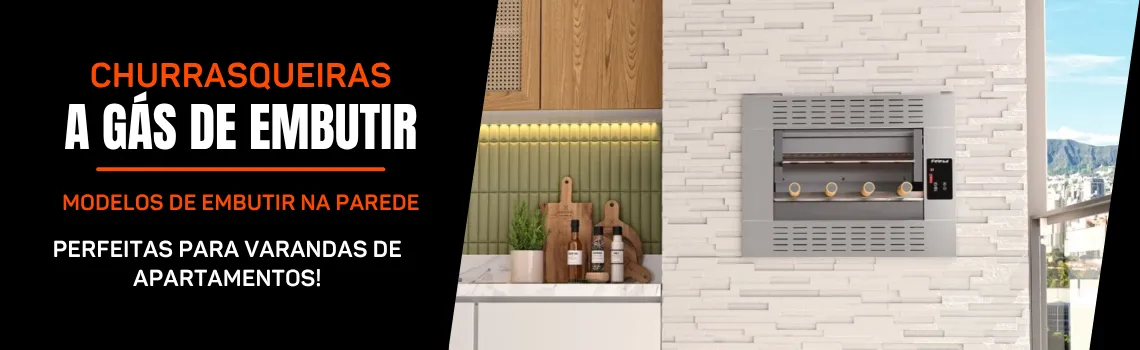 Churrasqueiras A Gas De Embutir Na Parede Decorgrill